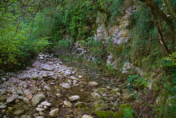 Vista dal sentiero 208 dal villaggio di Baciardi all'eremo di Morimondo