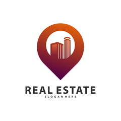 City Point Logo Vector Industrial symbol icon design illustration, Emblem, Design Concept, Creative Symbol, Icon