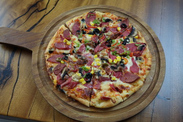 mix pizza