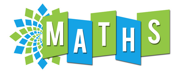 Maths Circular Professional Green Blue 