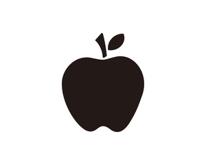 Apple fruit icon symbol vector