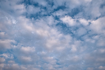 blue sky with clouds background