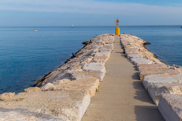 rimini a tourist town on the adriatic coast