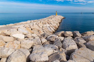 rimini a tourist town on the adriatic coast