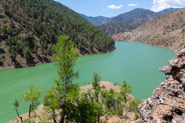 rafting in the green canyon, Alanya, Turkey