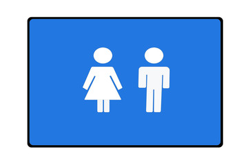 man and woman icon