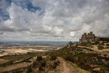 Fototapeta premium castle on a mountain