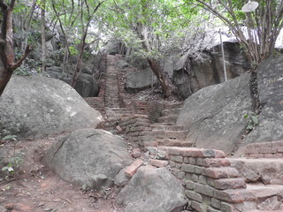 Sigiriya is an ancient rock fortress located Dambulla in the Central Province, Sri Lanka. Sigiriya Rock. It s one of the destination in Sri Lanka.