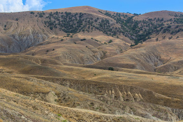 Cape Meganom on the Crimean peninsula