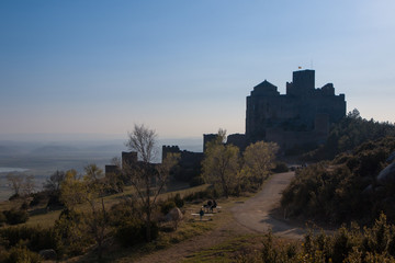 Fototapeta premium castle on a mountain