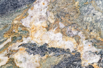 Stone texture. Calcareous mica schist large solid
