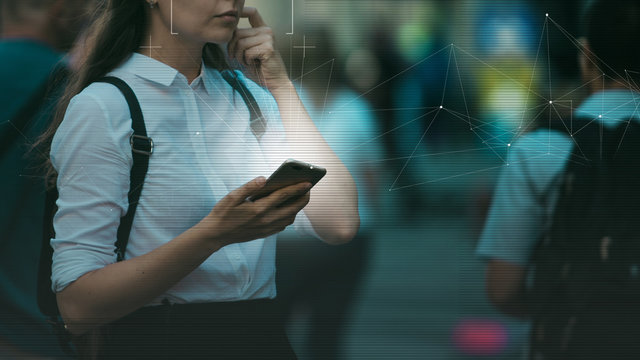 Smart technologies in your smartphone, collection and analysis of big data