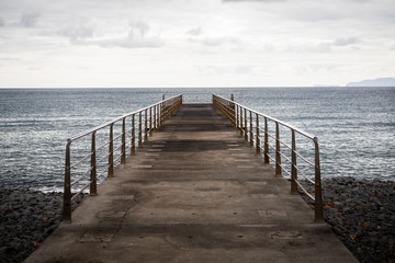 Pontoon to the sea - Madeira, Portugal