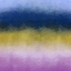 abstract watercolor blue pink yellow white background