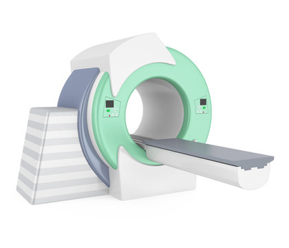CT Scanner Tomography Isolated