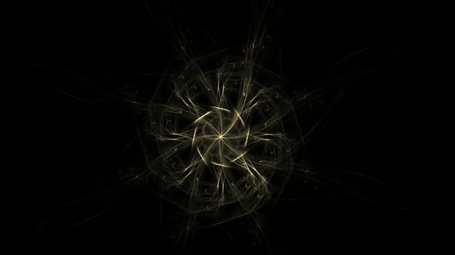 Monochrome abstract mandala sacred geometry, seed flower of life lotus isolated.
