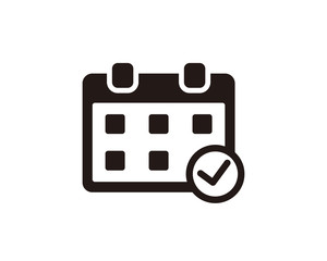 Calendar icon symbol vector