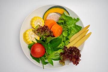 Salad food for eating For good health
