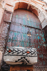Old door in Marrakesh, Morocco