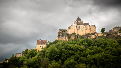 Fototapeta na wymiar Castelnaud-la-Chapelle castle