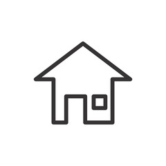 Home Icon Vector Illustration. Home Logo Template