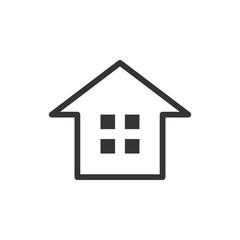 Home Icon Vector Illustration. Home Logo Template