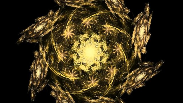 Abstract Line Star Spiritual Sacred Hand Drawn Geometry Shape Art Figure Mystical Animation