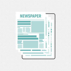vector article writing design concept, flat style with article news icon. vector Latest news vector illustration