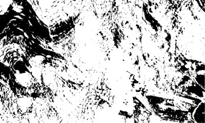 Rough black and white texture vector. Distressed overlay texture. Grunge background. Abstract textured effect. Vector Illustration. Black isolated on white background. EPS10.