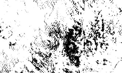 Rough black and white texture vector. Distressed overlay texture. Grunge background. Abstract textured effect. Vector Illustration. Black isolated on white background. EPS10.
