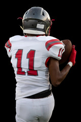 Great action photos of football players making amazing plays during a football game