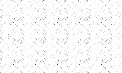 Broken plaster wall effect. Grunge worn damask pattern design. Distressed fabric texture. Overlay texture design. Vector illustration. Eps10.