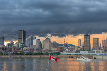 Storm over Montreal 