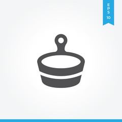 Bath vector icon, simple sign for web site and mobile app.