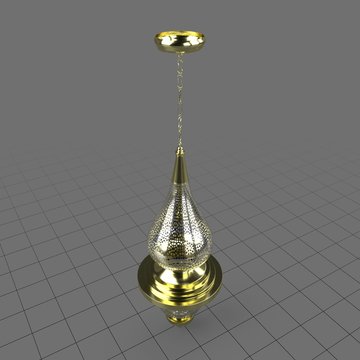 Scheherazade ornate pendant lamp