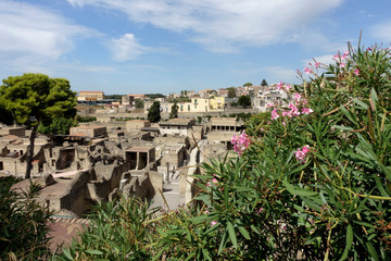 Obraz premium The Ancient City of Herculaneum, Campania, Italy