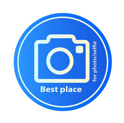 Allowed sign is the best place for selfie sticks camera Vector photography of a mobile phone smartphone is prohibited sign icon monopod selfie icon is allowed Take care to keep your hands in the shape