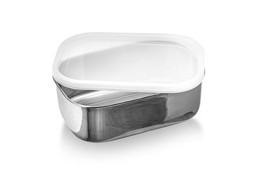 food container isolated on white background