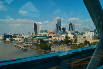 Naklejka premium london view from london bridge