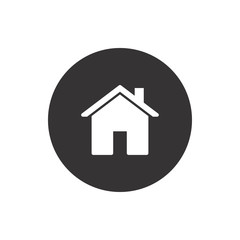 Home Icon Vector Illustration. Home Icon Logo Template