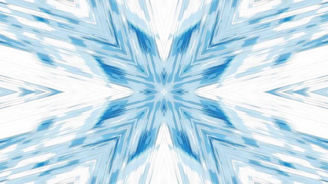 Highly detailed star-shaped animation in pastell blue colors. Background suited for Manga/Anime and winter related clips.