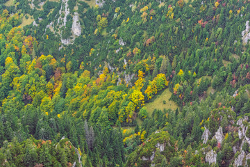 View from Big Rozsutec, Little Fatra, Slovakia
