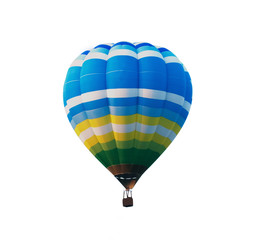Balloon on a white background. Suitable for editing. Air transport