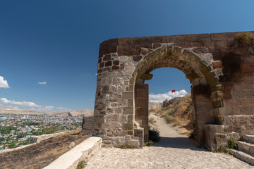 Fototapeta na wymiar View from the Fortress of Van, Turkey