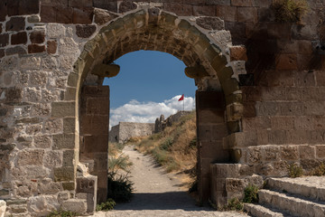 Fototapeta na wymiar View from the Fortress of Van, Turkey