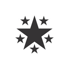 Star Icon Vector Illustration. Star Logo Template