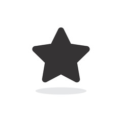 Star Icon Vector Illustration. Star Logo Template