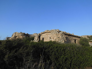 Fototapeta premium Bauwerk Sardinien