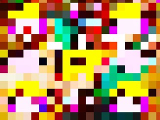 abstract background with digital pattern of squares