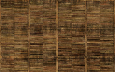 dirty old wooden frame wall